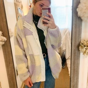 Urban Outfitters Oversized Fuzzy Jacket